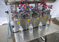 4 машина завалки бутылки голов SS304 Semi автоматическая для лосьона автомобиля масла Lube